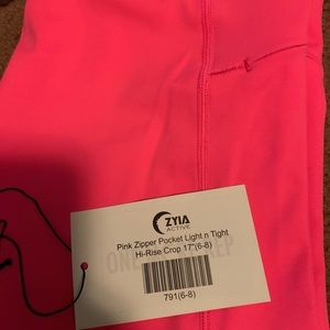 Zyia pink leggings